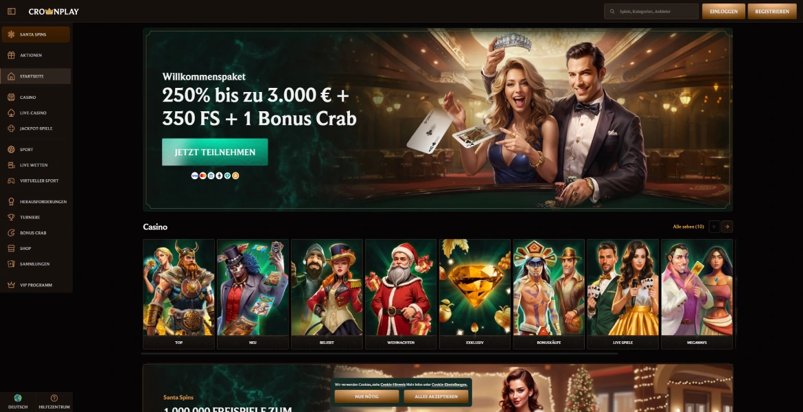 CrownPlay Casino Login